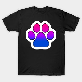 Bi Pride Paw T-Shirt